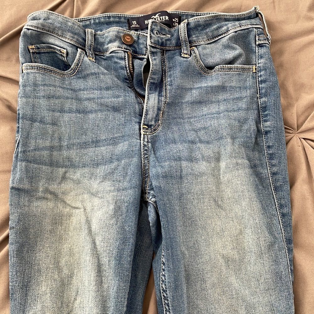Hollister hi rise super skinny stretch jeans - Picture 2 of 7
